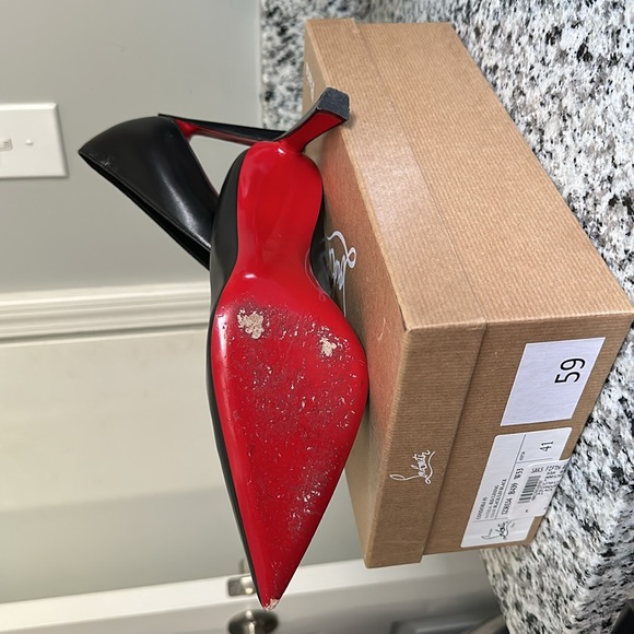 Christian Louboutin Black Pumps Size 41 (10 US) - Picture 5 of 8